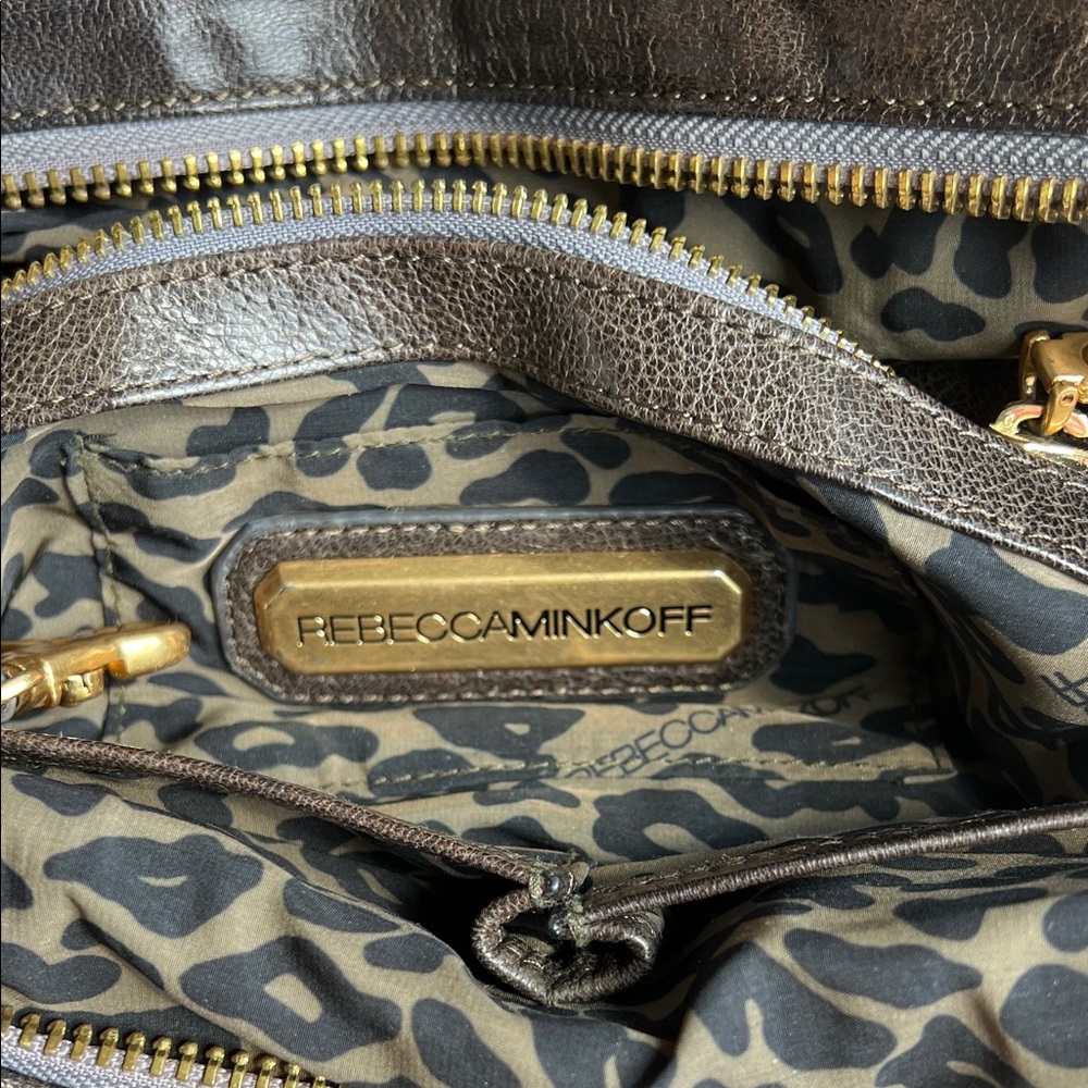 Grey Leather Handbag - Picture 2 of 7